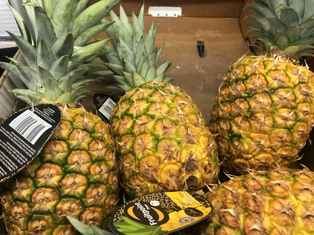 Frische, reife Ananas von Fruitpoint - banchetto Bottamedi in Via Cavalleggeri Udine, Mezzolombardo